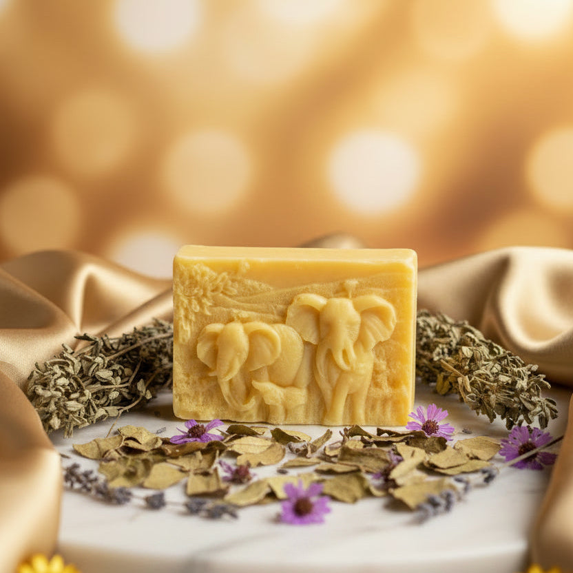 Mini Bar Soap yellow elephant