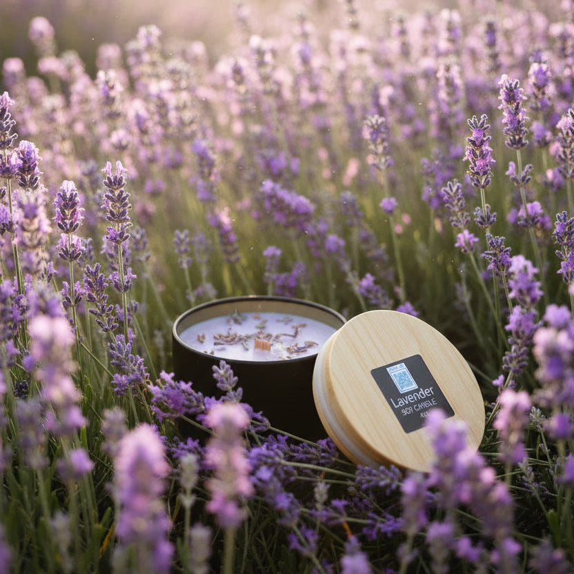 Candle Lavender